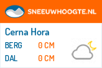 Sneeuwhoogte Cerna Hora